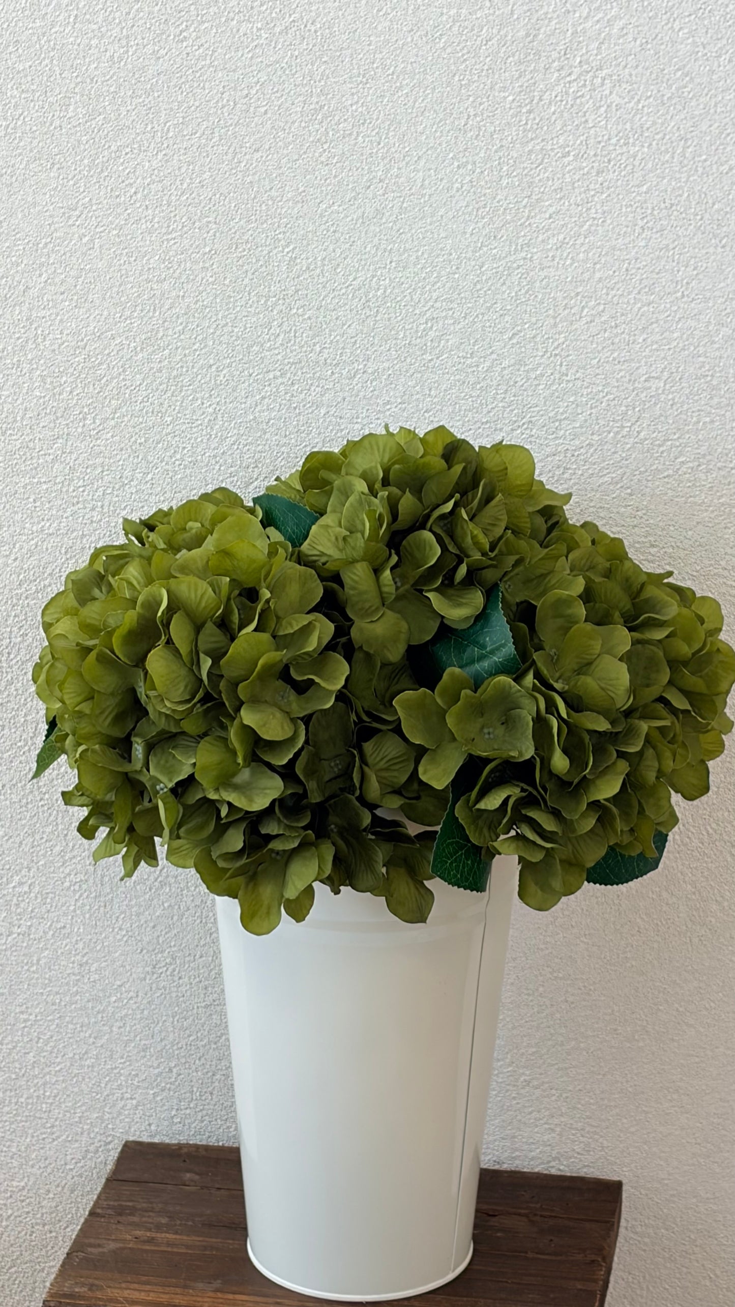 Green 5 head hydrangea