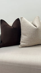 Dark Chocolate Cushion 55by55CM