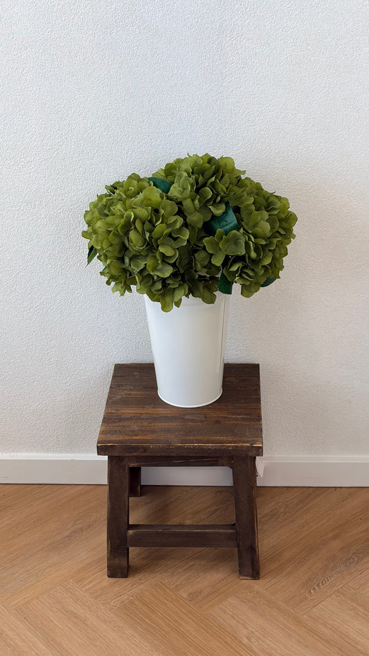 Green 5 head hydrangea