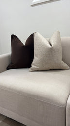 Dark Chocolate Cushion 55by55CM