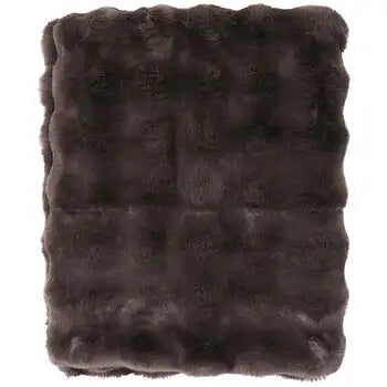Blanket Lux Faux Fur Espresso