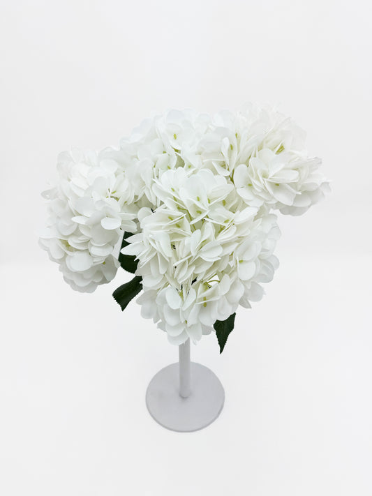 5 Heads White Hydrangea