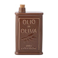 Olio Ceramic Oil Bottle Cocoa