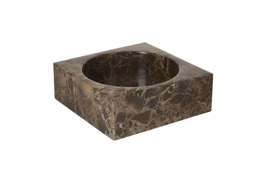 Marble Decorative Bowl Brown