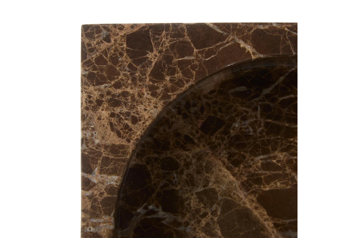 Marble Decorative Bowl Brown