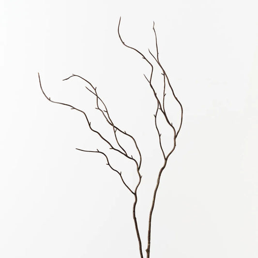 Curly Twig Spray - Brown