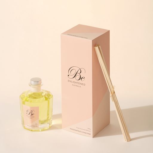 Be Enlightened- Passionfruit & Paw Paw Elegant Triple Scented Diffuser 280ml