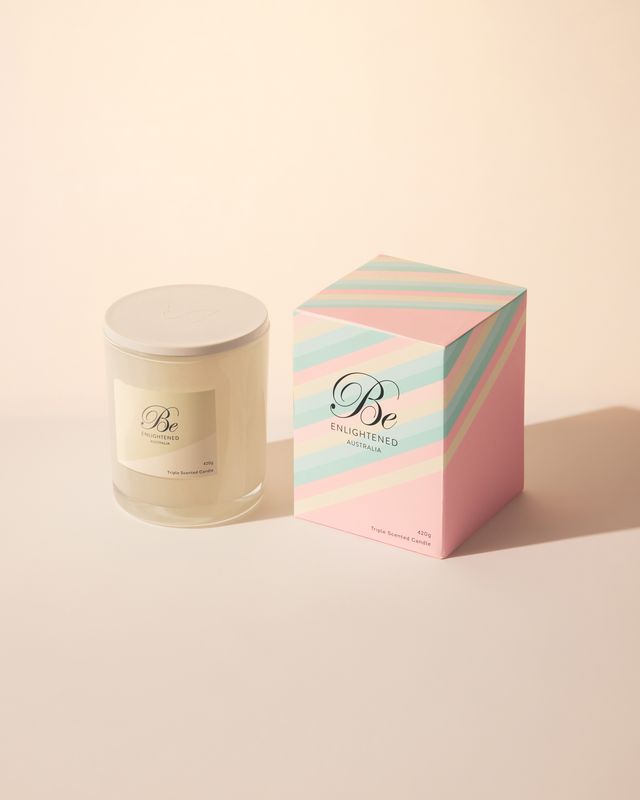 Be Enlightened- Florence Triple Scented 2 Wick 420g Candle